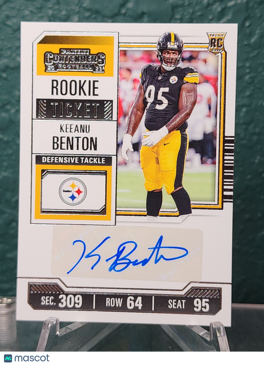 2023 Contenders #196 Keeanu Benton Auto