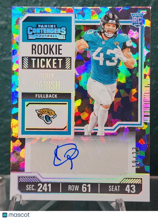 2023 Contenders Derek Parish /23 Auto