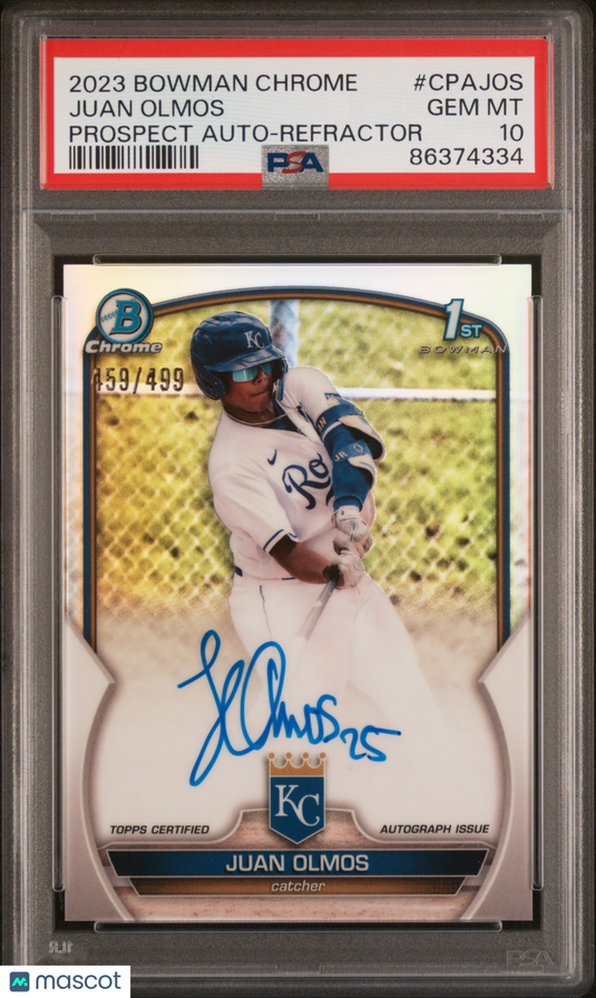 2023 Bowman Chrome Prospect Auto