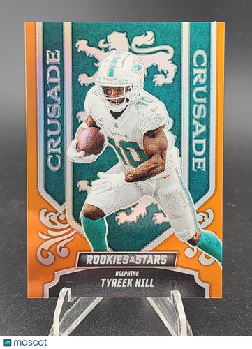 2023 Panini Rookies & Stars #CR-16 Tyreek Hill Crusade Orange #/25