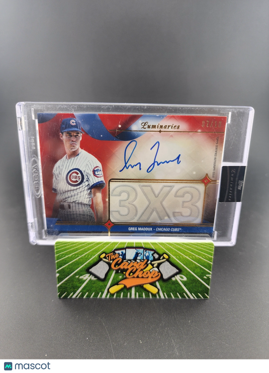 2023 LUMINARIES #MOM-GM GREG MADDUX /10 AUTO