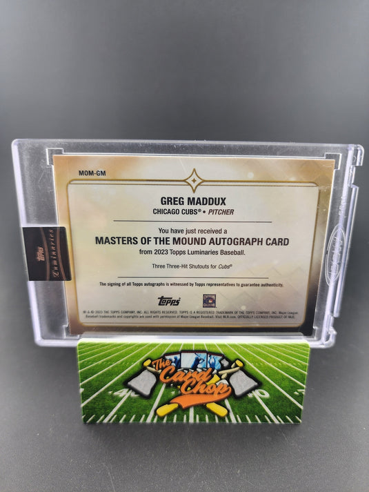 2023 LUMINARIES #MOM-GM GREG MADDUX /10 AUTO