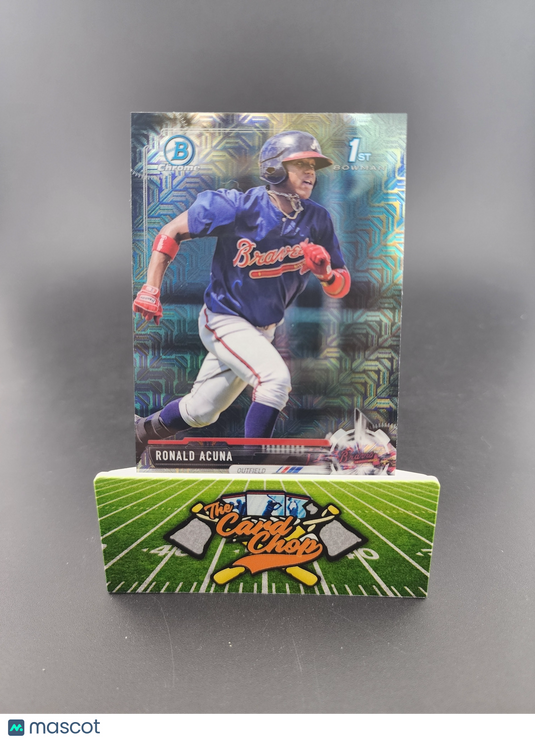 2017 BOWMAN CHROME #BCP127 RONALD ACUNA BOWMAN 1ST