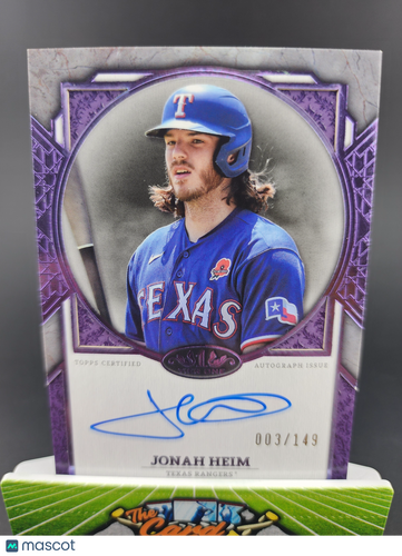 2024 TIER ONE #NLA-JH JONAH HEIM /149 AUTO