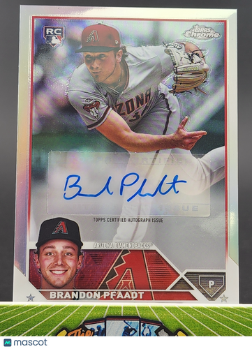 2023 CHROME UPDATE #AC-BP BRANDON PFAADT /499 AUTO