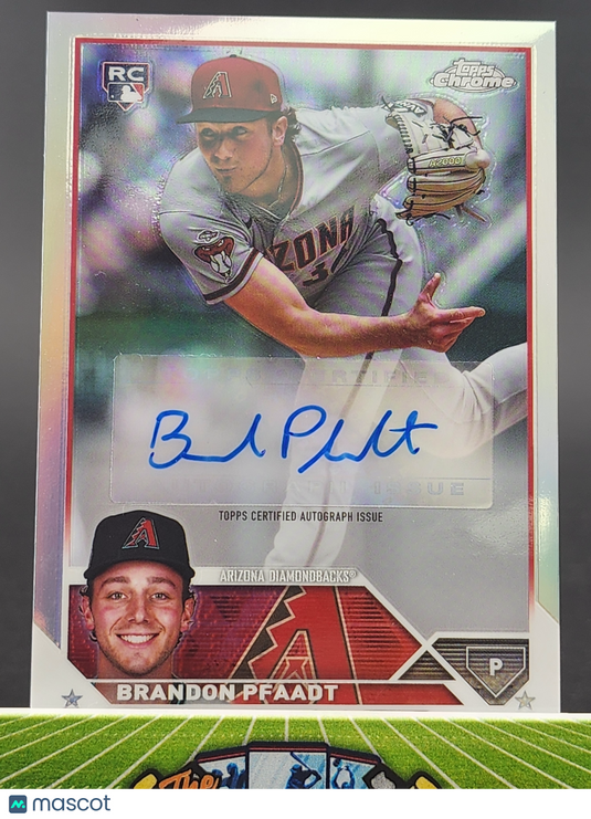 2023 CHROME UPDATE #AC-BP BRANDON PFAADT /499 AUTO