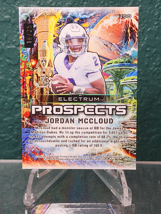 2024 Leaf Electrum #200 Jordan McCloud /25