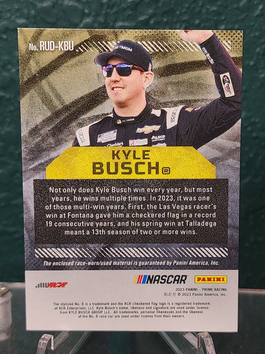 2023 Panini Prime #RUD-KBU Kyle Busch /99