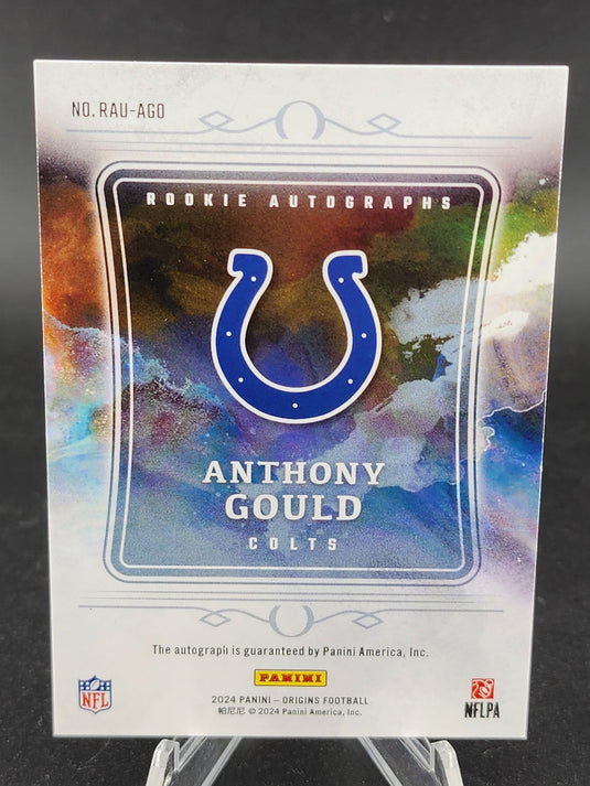 2024 Origins #RAU-AGO Anthony Gould /25 On Card Auto