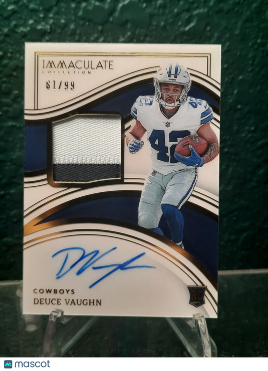 2023 Panini Immaculate Collection #108 Deuce Vaughn #/99