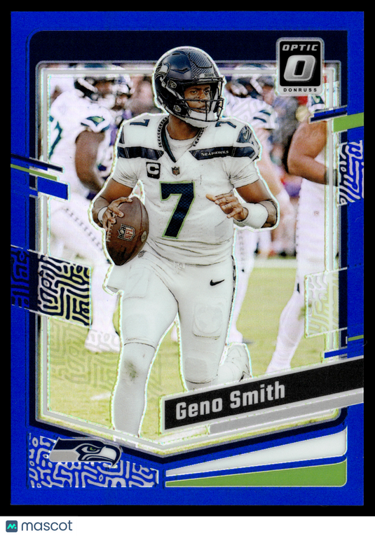 2023 Donruss Optic #177 Geno Smith Blue #/199