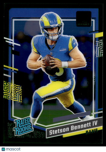 2023 Clearly Donruss #83 Stetson Bennett IV Green #/25