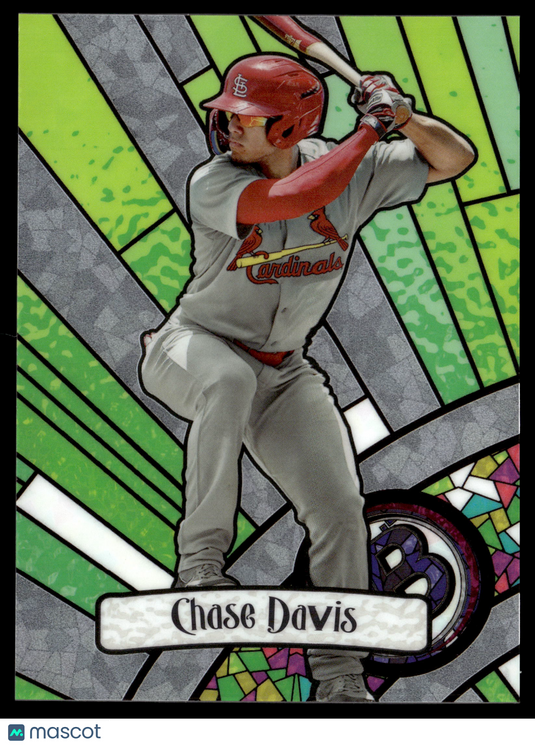 2023 Bowman Draft #BGA-10 Chase Davis Bowman Glass