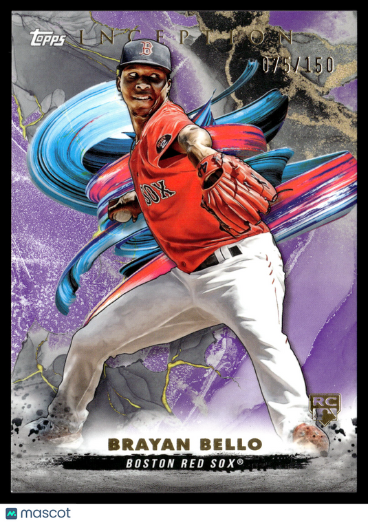 2023 Topps Inception #56 Brayan Bello Purple #/150