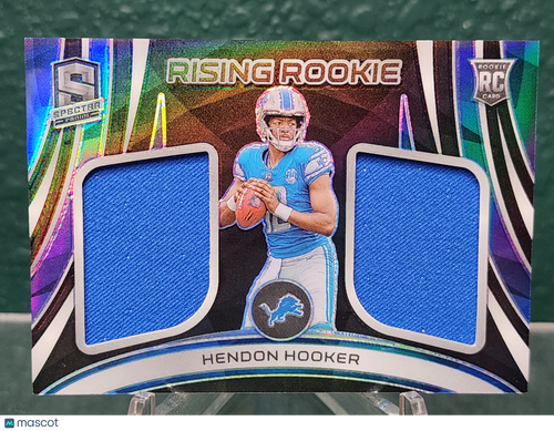 2023 Panini Spectra #RRM-HHO Hendon Hooker Rising Rookie Materials #/99