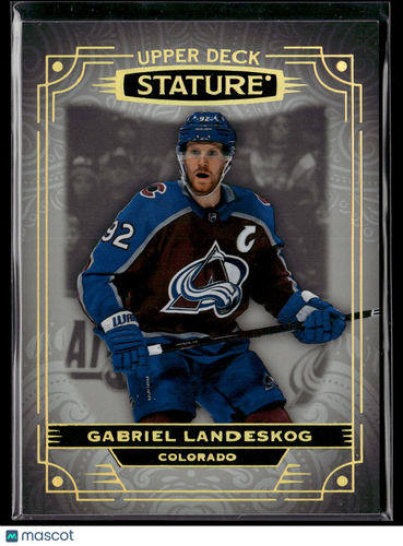 2022-23 Upper Deck Stature #51 Gabriel Landeskog