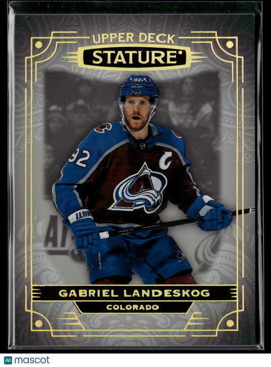 2022-23 Upper Deck Stature #51 Gabriel Landeskog