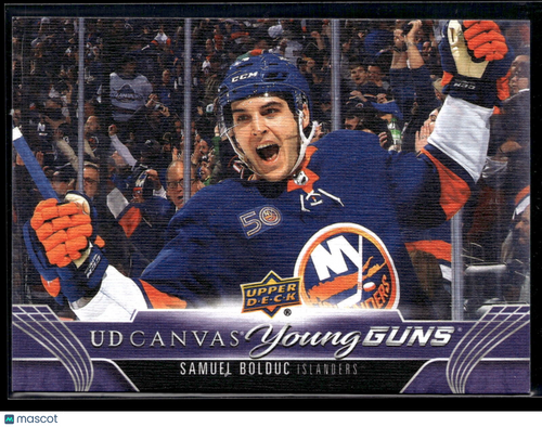 2023-24 Upper Deck #C112 Samuel Bolduc UD Canvas