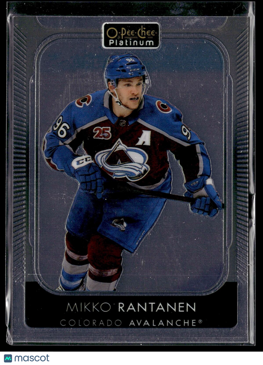 2021-22 O-Pee-Chee Platinum #13 Mikko Rantanen