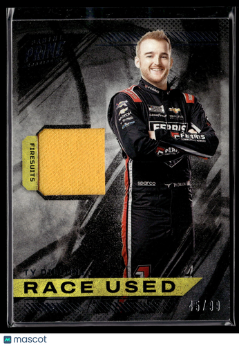 2023 Panini Prime #RU-TDI Ty Dillon Race Used Firesuits #/99