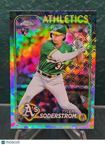 2024 Topps Chrome Logofractor Edition #298 Tyler Soderstrom