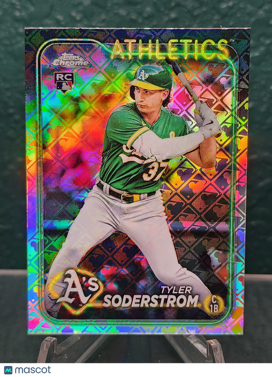 2024 Topps Chrome Logofractor Edition #298 Tyler Soderstrom