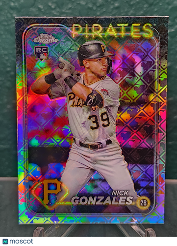 2024 Topps Chrome Logofractor Edition #72 Nick Gonzales