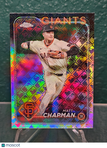 2024 Topps Chrome Logofractor Edition #81 Matt Chapman