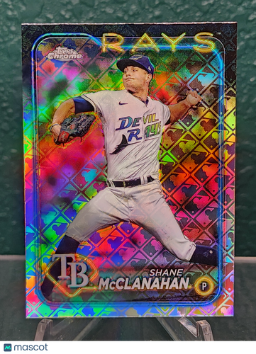 2024 Topps Chrome Logofractor Edition #135 Shane McClanahan