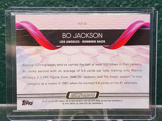 2023 Topps Composite #HX-16 Bo Jackson Case Hit