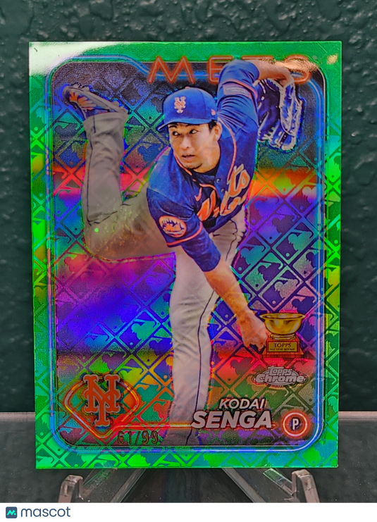 2024 Topps Chrome Logofractor #31 Kodai Senga /99