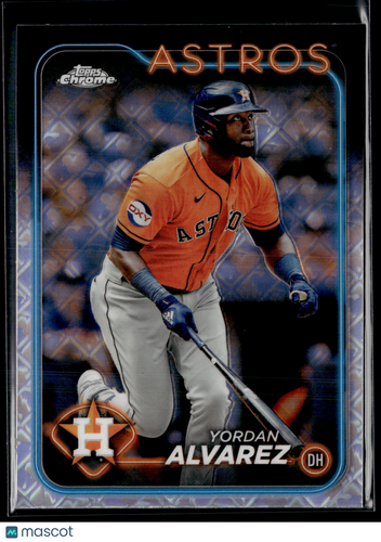 2024 Topps Chrome Logofractor #170 Yordan Alvarez Logofractor