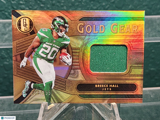 2024 Panini Gold Standard #GG-BHL Breece Hall Gold Gear #/299