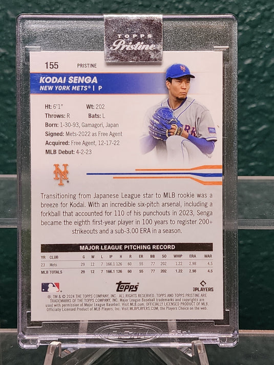 2024 Topps Pristine #155 Kodai Senga Refractor