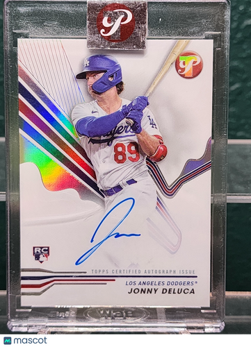 2024 Topps Pristine #PA-JD Jonny Deluca Pristine Autographs