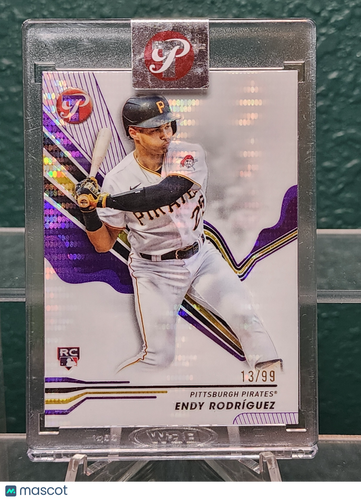 2024 Topps Pristine #149 Endy Rodríguez Pristine Purple Refractor #/99