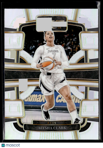 2024 Panini Select WNBA #43 Alysha Clark Silver Prizms