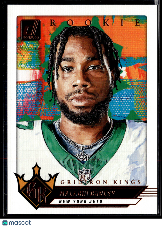 2024 Panini Donruss #9 Malachi Corley Gridiron Kings