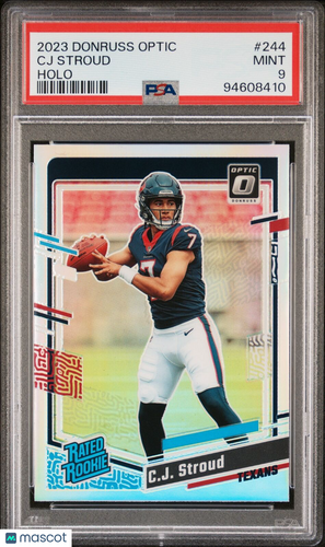 2023 Panini Donruss Optic #244 Cj Stroud Holo PSA 9