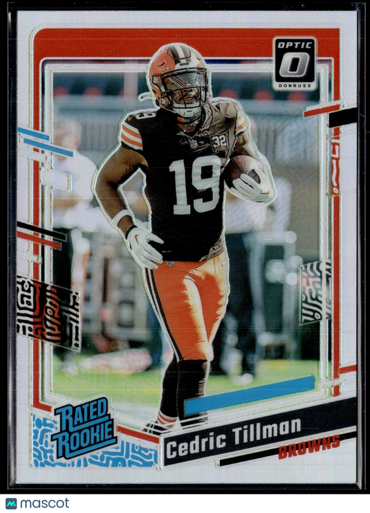 2023 Donruss Optic #224 Cedric Tillman Holo