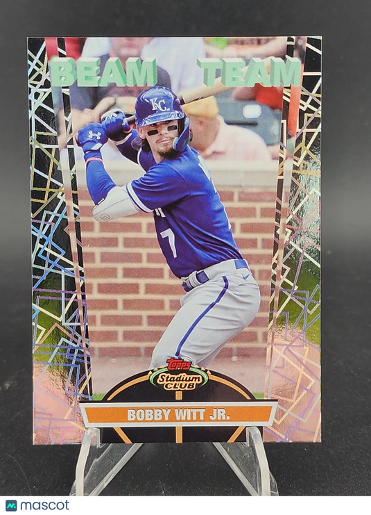 2024 Topps Stadium Club Bobby Witt Jr. Beam Team