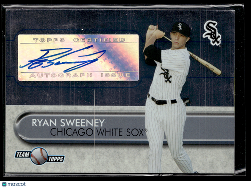 2005 Topps #TT-RS Ryan Sweeney Team Topps Autographs