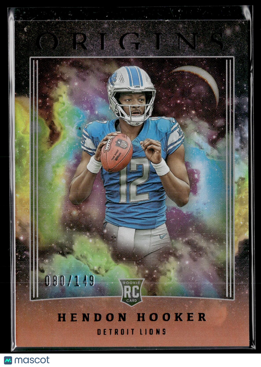 2023 Panini Origins #123 Hendon Hooker Holo Orange #/149