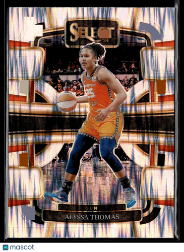 2024 Panini Select WNBA #2 Alyssa Thomas Silver Flash Prizms