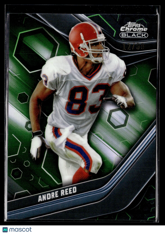 Chrome Black #104 Andre Reed /99