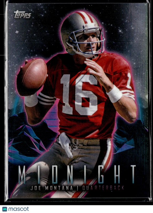 Topps Composite #345 Joe Montana Midnight