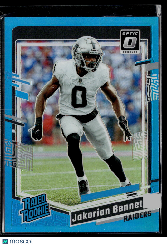 2023 Donruss Optic #259 Jakorian Bennett Aqua /299