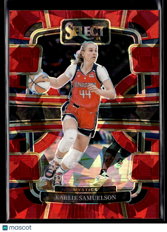 2024 Panini Select WNBA #99 Karlie Samuelson Red Ice Prizms