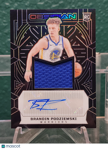 2023-24 Panini Obsidian #223 Brandin Podziemski #/99