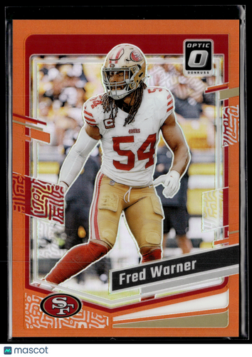 2023 Donruss Optic #171 Fred Warner Orange #/249